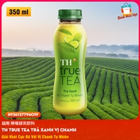 Trà Xanh TH True Tea Vị Chanh (Chai 350ml)